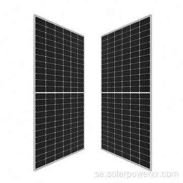 2020 år Högsta effekt 550W aluminium extrudering Solpanelram 550Watt solpanel
